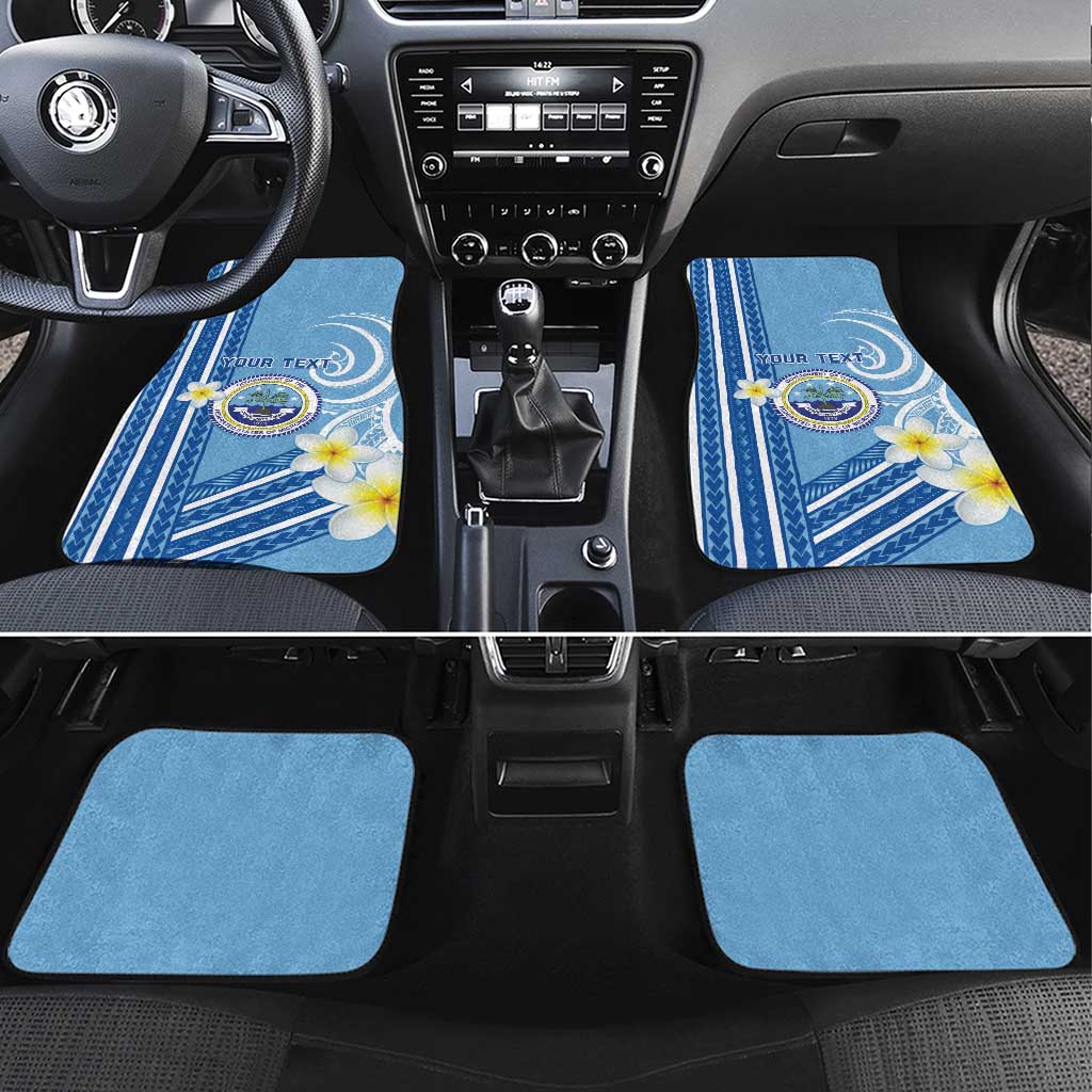 Federated States of Micronesia Car Mats Happy 38th Independence Anniversary