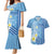 Personalised Federated States of Micronesia Couples Matching Mermaid Dress and Hawaiian Shirt Happy 38th Independence Anniversary