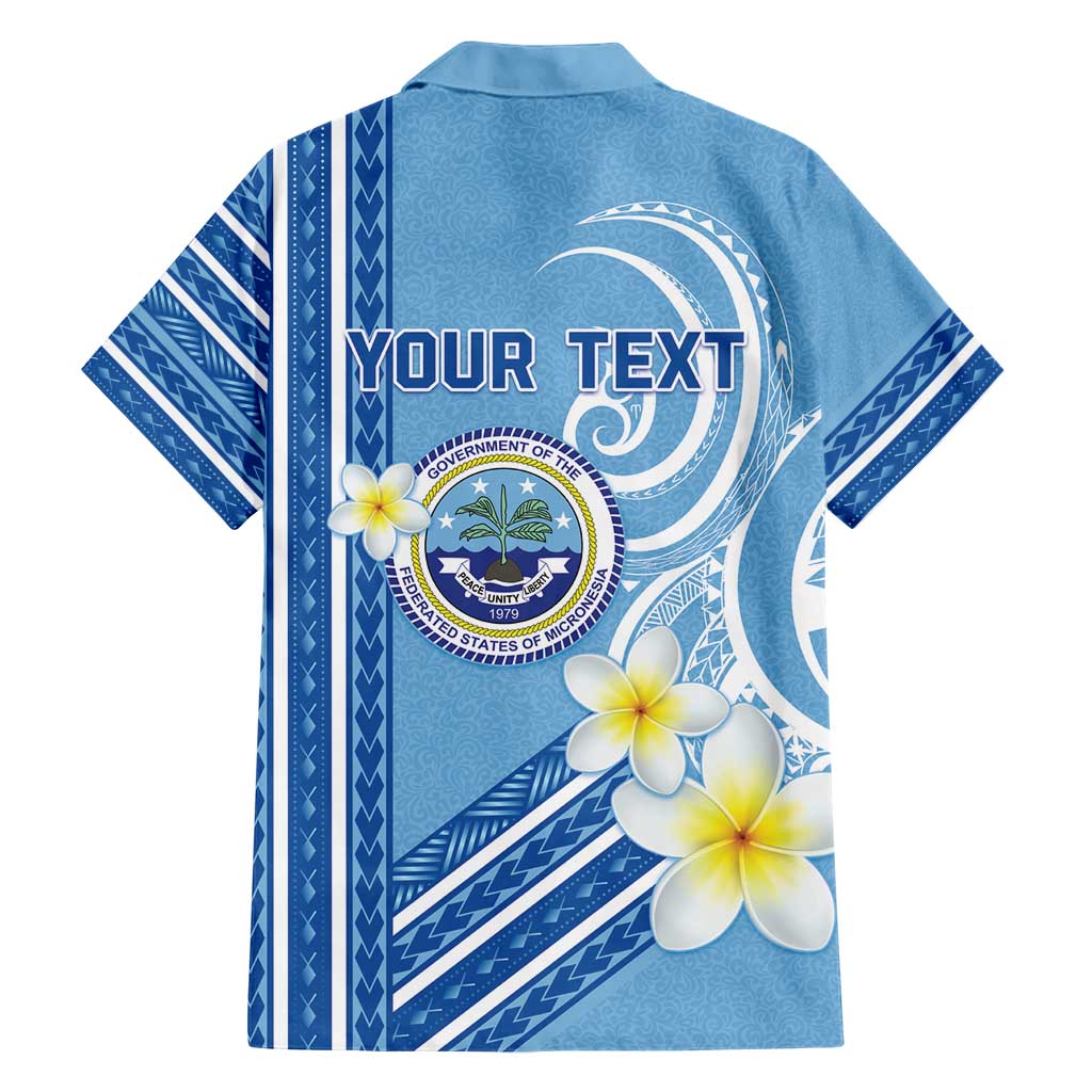 Personalised Federated States of Micronesia Family Matching Short Sleeve Bodycon Dress and Hawaiian Shirt Happy 38th Independence Anniversary