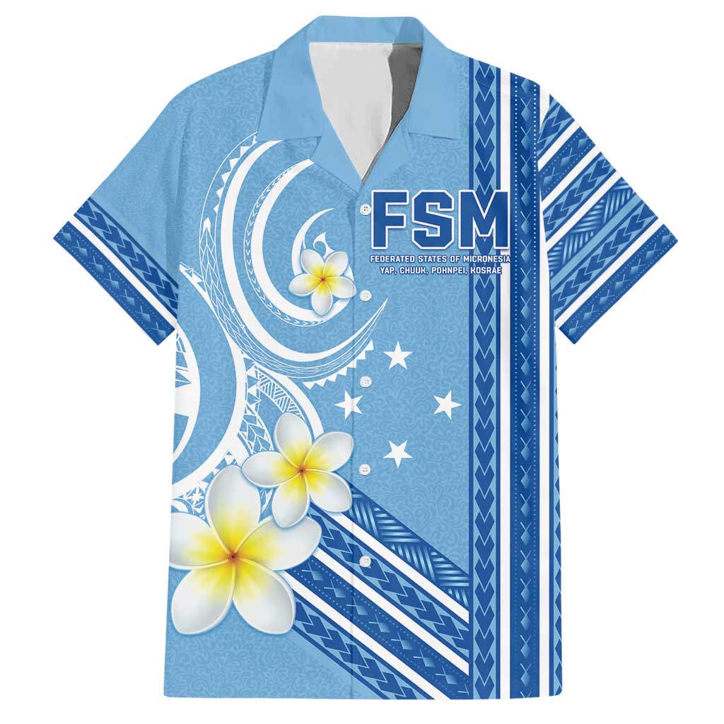 Personalised Federated States of Micronesia Hawaiian Shirt Happy 38th Independence Anniversary