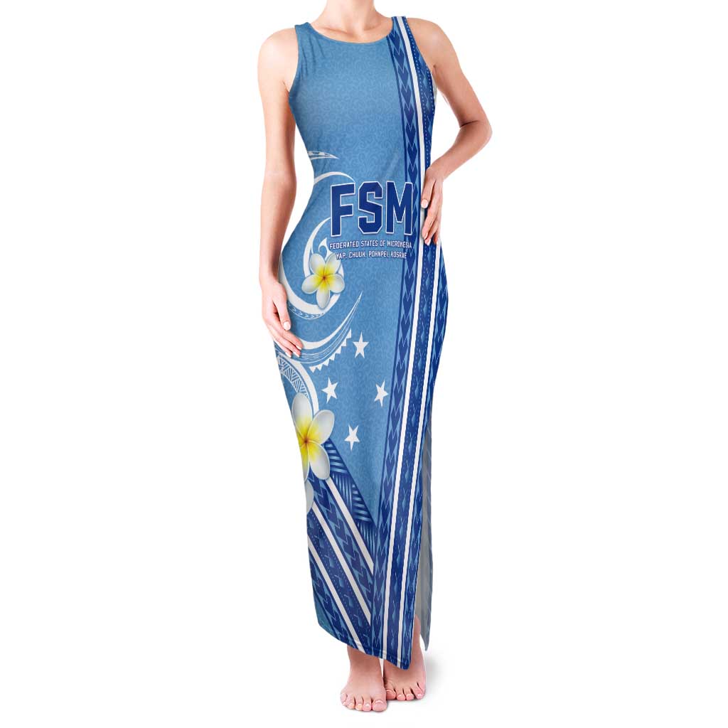 Personalised Federated States of Micronesia Tank Maxi Dress Happy 38th Independence Anniversary