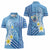 Personalised Federated States of Micronesia Women Polo Shirt Happy 38th Independence Anniversary