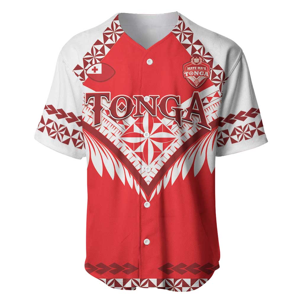 Custom Tonga Mate Maa Rugby Baseball Jersey Go Champions