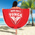 Tonga Mate Maa Rugby Beach Blanket Go Champions