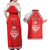 Custom Tonga Mate Maa Rugby Couples Matching Off Shoulder Maxi Dress and Hawaiian Shirt Go Champions