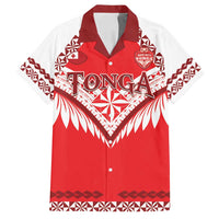 Custom Tonga Mate Maa Rugby Family Matching Off Shoulder Short Dress and Hawaiian Shirt Go Champions