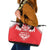 Tonga Mate Maa Rugby Leather Tote Bag Go Champions