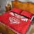 Tonga Mate Maa Rugby Quilt Bed Set Go Champions