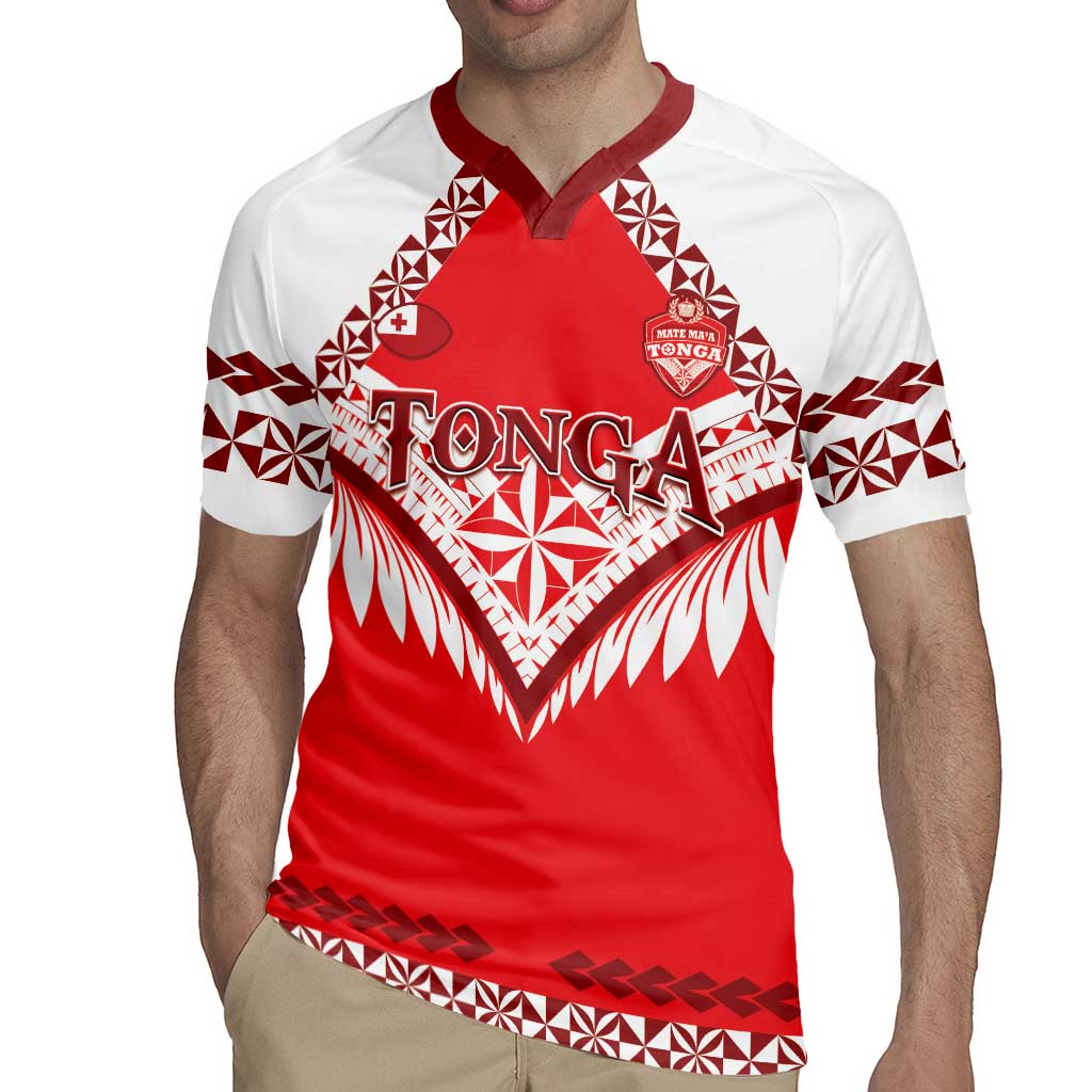 Custom Tonga Mate Maa Rugby Rugby Jersey Go Champions LT05 - Polynesian Pride