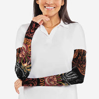 Aloha Halloween Arm Sleeves Horror Tiki Heavy Metal Style LT05 - Polynesian Pride