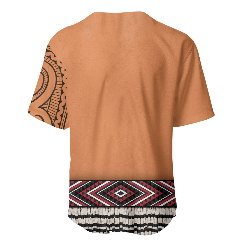 New Zealand Maori Tattoo Costume Baseball Jersey LT05 - Polynesian Pride