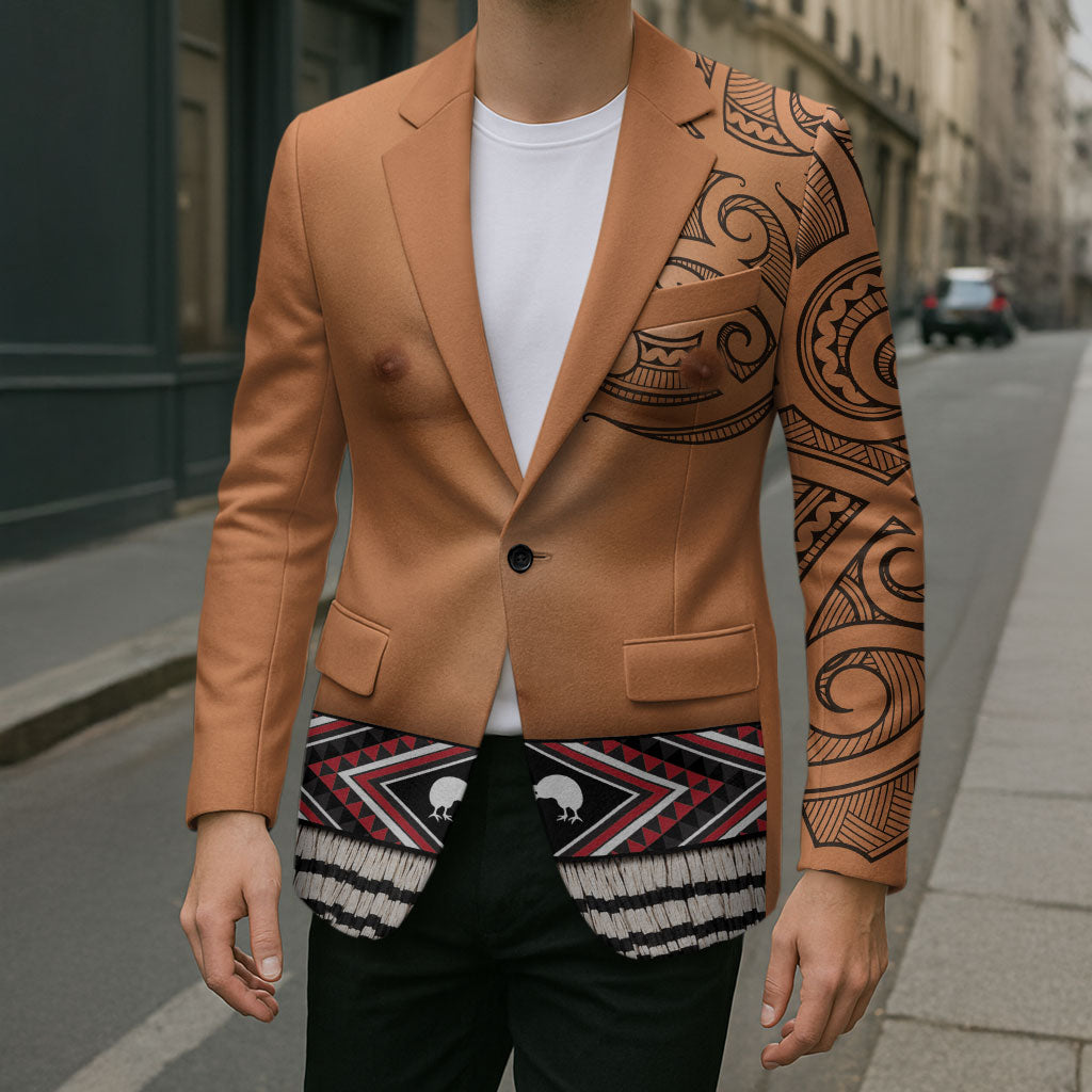 New Zealand Maori Tattoo Costume Blazer LT05 - Polynesian Pride