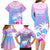 Personalised Fiji Your Paradise Festival Family Matching Long Sleeve Bodycon Dress and Hawaiian Shirt With Fijian Masi Tapa Pattern LT05 - Polynesian Pride