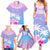 Personalised Fiji Your Paradise Festival Family Matching Summer Maxi Dress and Hawaiian Shirt With Fijian Masi Tapa Pattern LT05 - Polynesian Pride