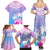 Personalised Fiji Your Paradise Festival Family Matching Summer Maxi Dress and Hawaiian Shirt With Fijian Masi Tapa Pattern LT05 - Polynesian Pride