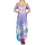 Personalised Fiji Your Paradise Festival Family Matching Summer Maxi Dress and Hawaiian Shirt With Fijian Masi Tapa Pattern LT05 - Polynesian Pride