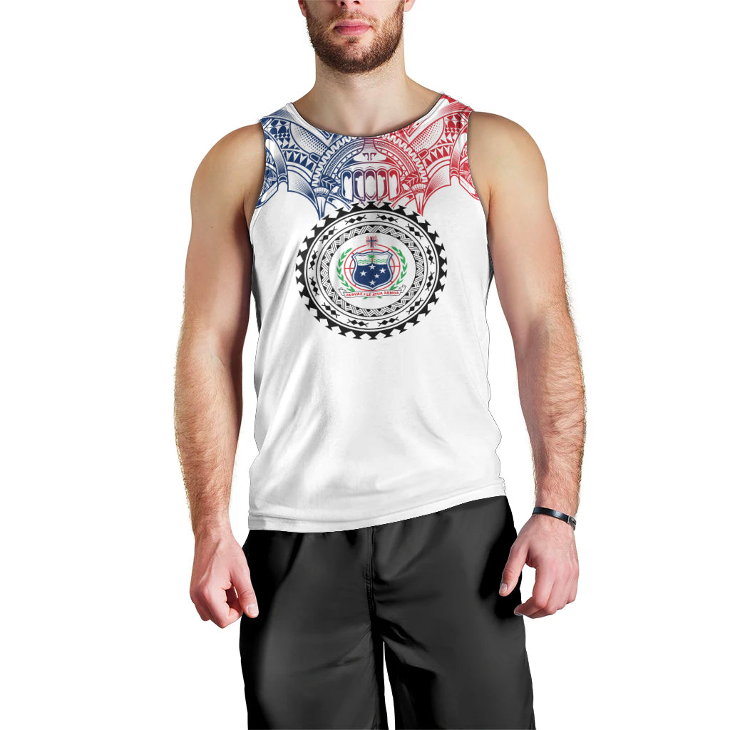 Samoa Black Saturday Men Tank Top Polynesian Tribal Simple Style LT05 - Polynesian Pride
