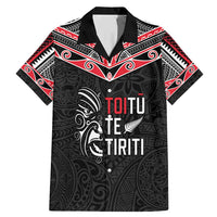 Aotearoa Toitu Te Tiriti Family Matching Mermaid Dress and Hawaiian Shirt New Zealand Honour The Treaty