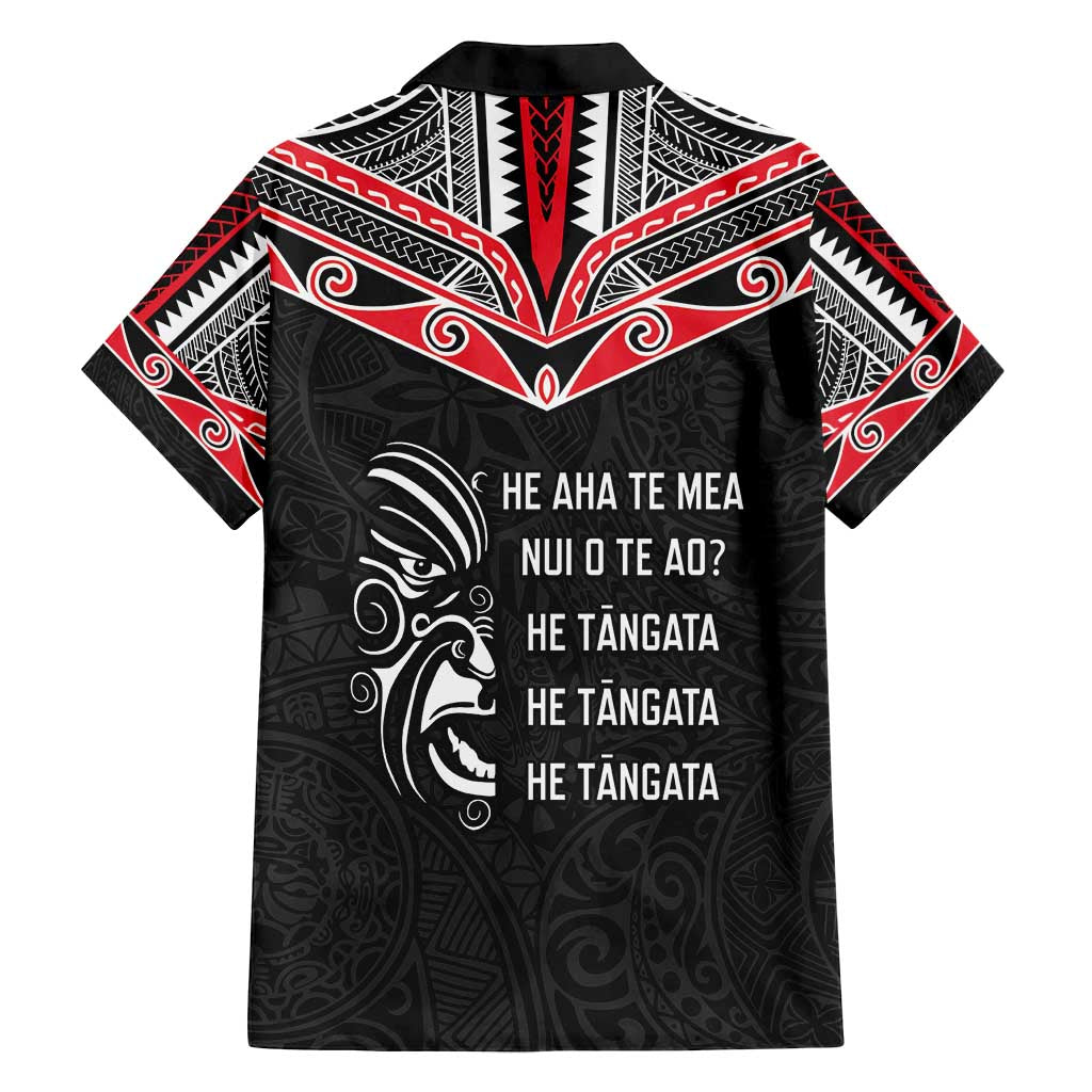 Aotearoa Toitu Te Tiriti Family Matching Off Shoulder Maxi Dress and Hawaiian Shirt New Zealand Honour The Treaty