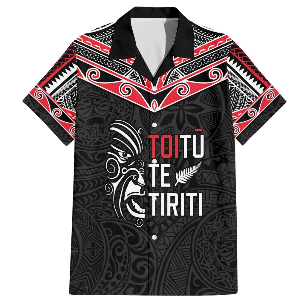 Aotearoa Toitu Te Tiriti Hawaiian Shirt New Zealand Honour The Treaty