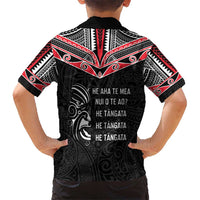 Aotearoa Toitu Te Tiriti Kid Hawaiian Shirt New Zealand Honour The Treaty
