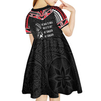 Aotearoa Toitu Te Tiriti Kid Short Sleeve Dress New Zealand Honour The Treaty