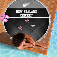 New Zealand Cricket Beach Blanket Black Cap Unbeatable LT05 - Polynesian Pride