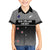 Custom New Zealand Cricket Family Matching Long Sleeve Bodycon Dress and Hawaiian Shirt Black Cap Unbeatable