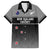 Custom New Zealand Cricket Family Matching Short Sleeve Bodycon Dress and Hawaiian Shirt Black Cap Unbeatable