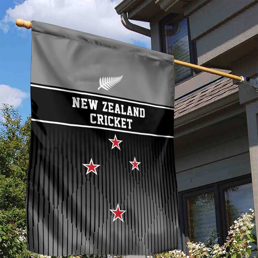 New Zealand Cricket Garden Flag Black Cap Unbeatable LT05 - Polynesian Pride
