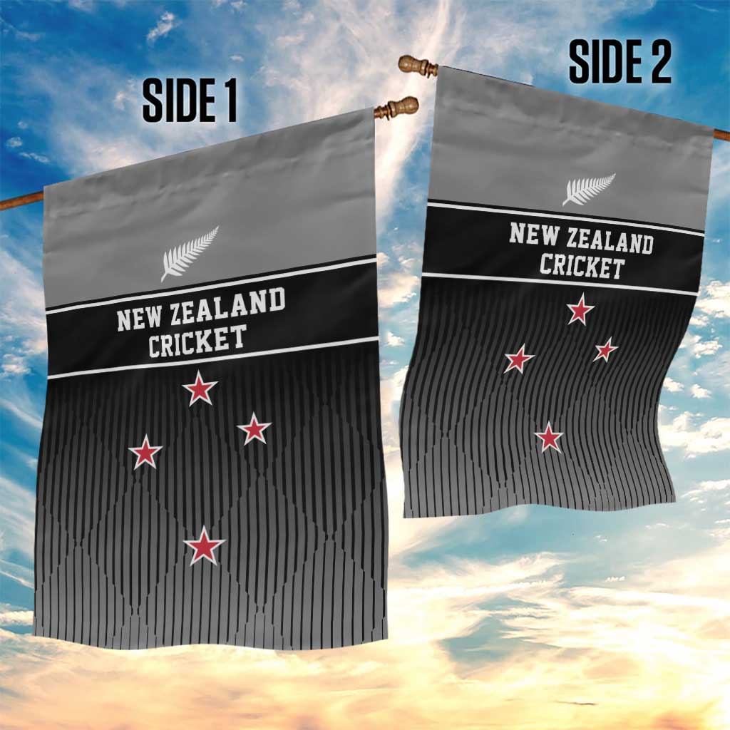 New Zealand Cricket Garden Flag Black Cap Unbeatable LT05 - Polynesian Pride