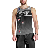 Custom New Zealand Cricket Men Tank Top Black Cap Unbeatable LT05 - Polynesian Pride