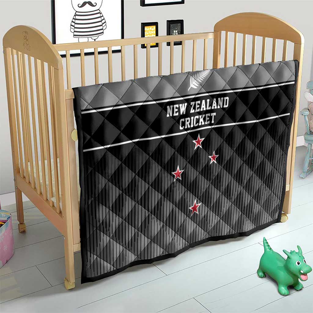 New Zealand Cricket Quilt Black Cap Unbeatable