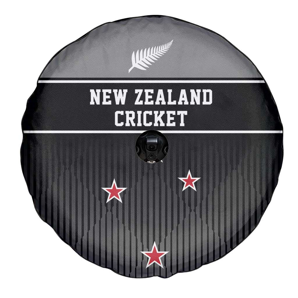 New Zealand Cricket Spare Tire Cover Black Cap Unbeatable LT05 - Polynesian Pride
