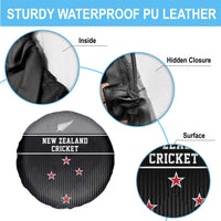 New Zealand Cricket Spare Tire Cover Black Cap Unbeatable LT05 - Polynesian Pride