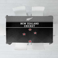 New Zealand Cricket Tablecloth Black Cap Unbeatable LT05 Black - Polynesian Pride