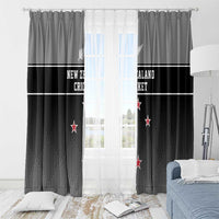 New Zealand Cricket Window Curtain Black Cap Unbeatable LT05 - Polynesian Pride