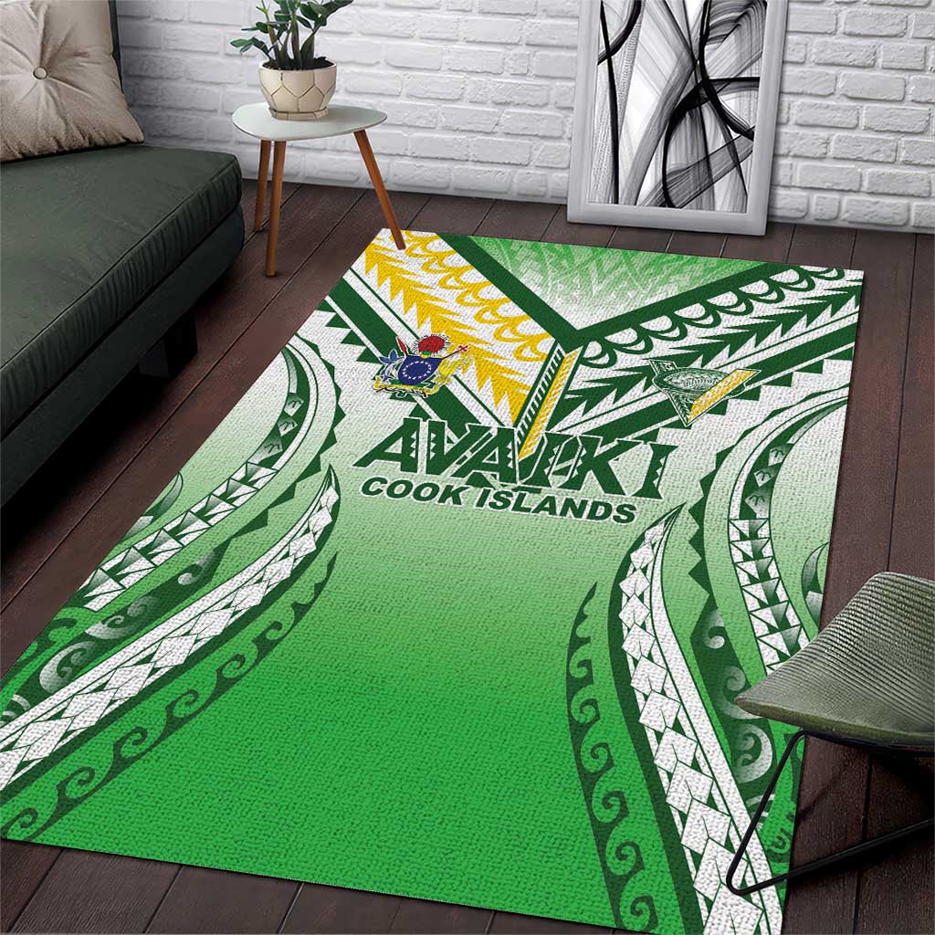 Cook Islands Avaiki Rugby Area Rug Go Champions - Polynesian Pride