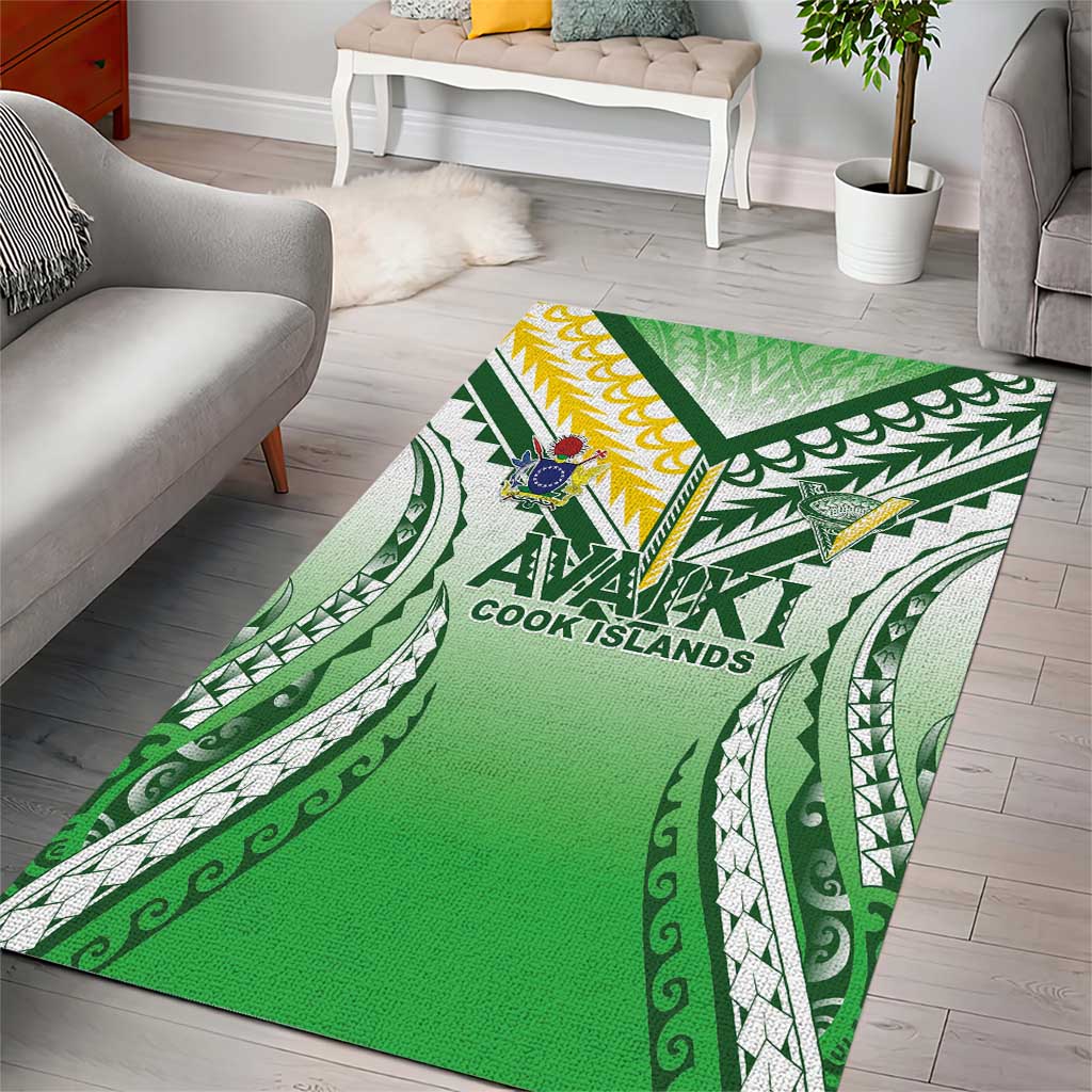 Cook Islands Avaiki Rugby Area Rug Go Champions - Polynesian Pride