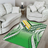 Cook Islands Avaiki Rugby Area Rug Go Champions - Polynesian Pride