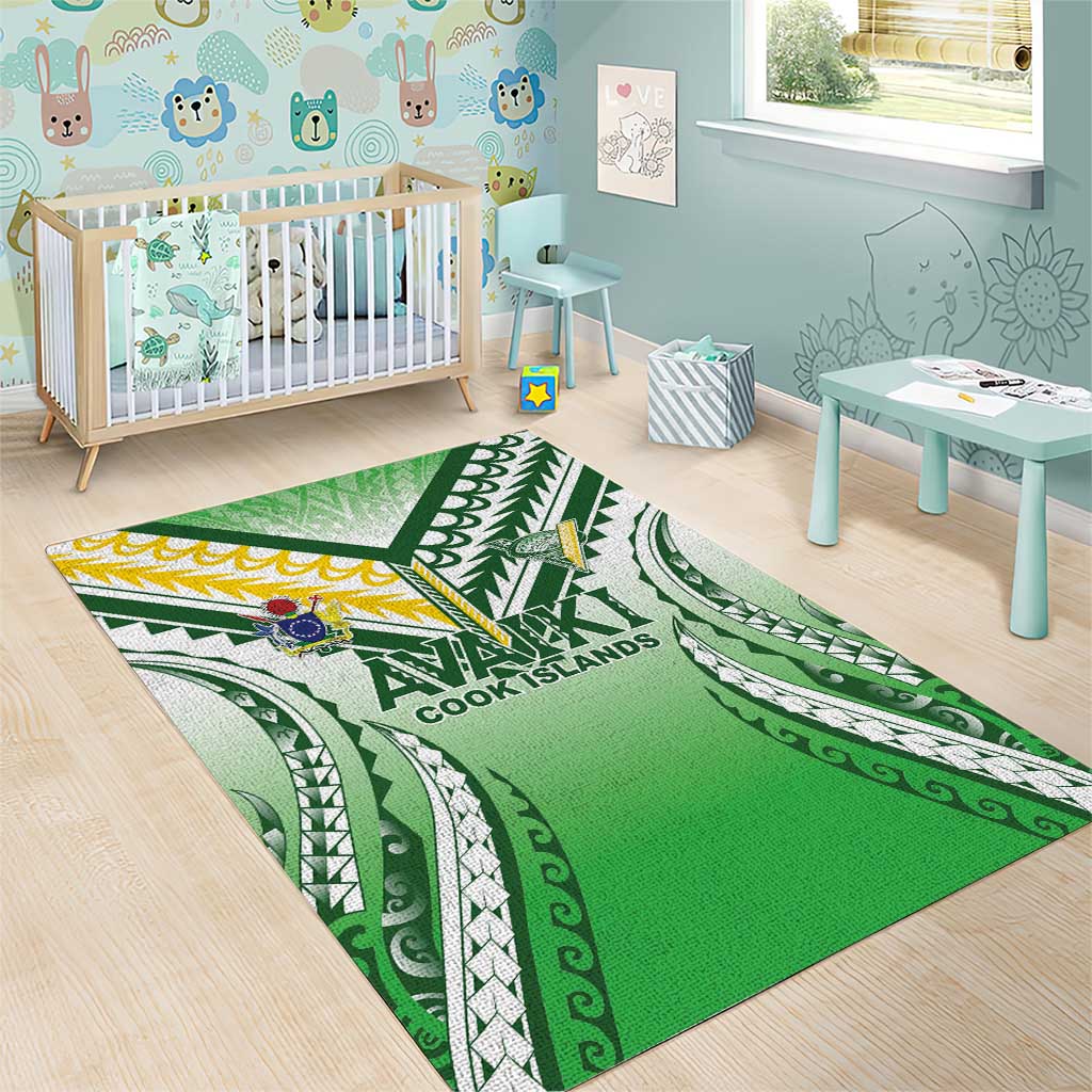 Cook Islands Avaiki Rugby Area Rug Go Champions - Polynesian Pride