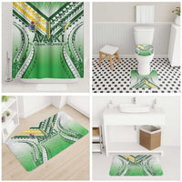 Cook Islands Avaiki Rugby Bathroom Set Go Champions - Polynesian Pride