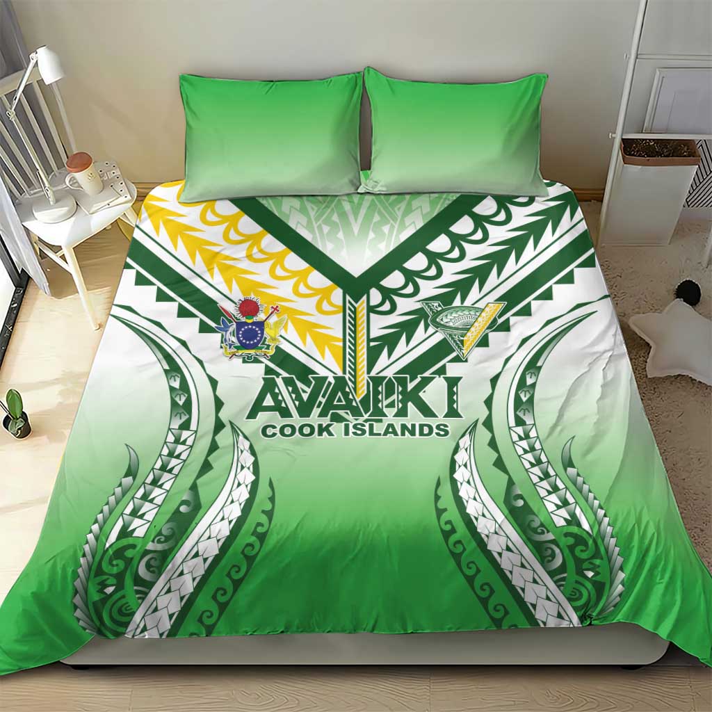 Cook Islands Avaiki Rugby Bedding Set Go Champions - Polynesian Pride