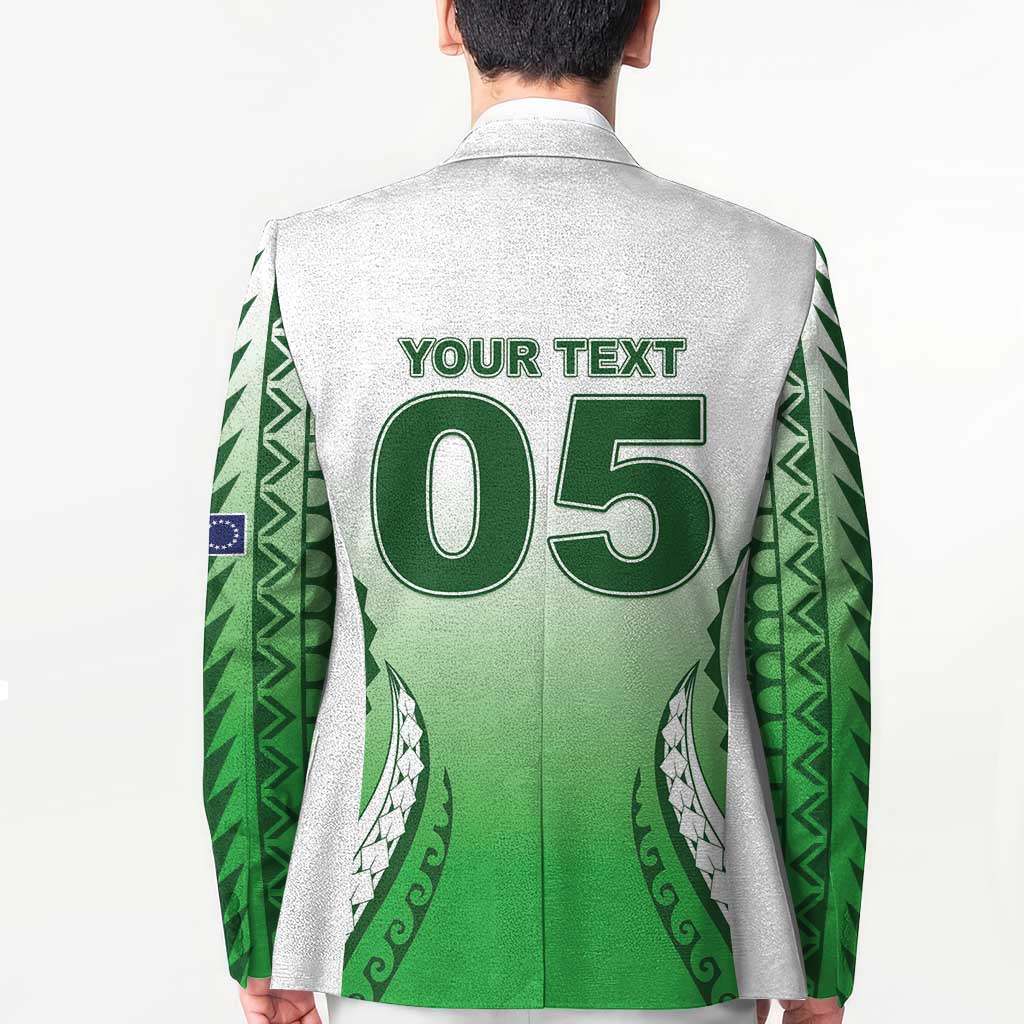 Custom Cook Islands Avaiki Rugby Blazer Go Champions - Polynesian Pride