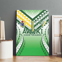 Cook Islands Avaiki Rugby Canvas Wall Art Go Champions - Polynesian Pride