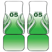 Custom Cook Islands Avaiki Rugby Car Mats Go Champions LT05 - Polynesian Pride