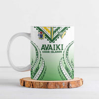 Custom Cook Islands Avaiki Rugby Ceramic Mug Go Champions - Polynesian Pride