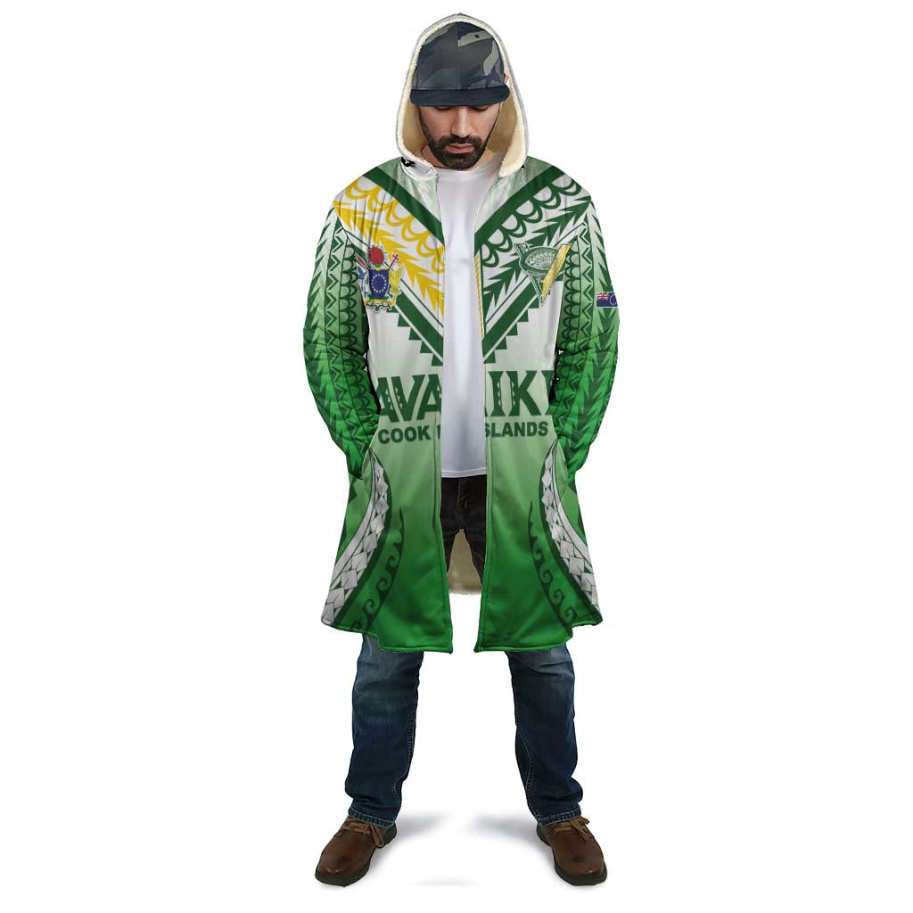 Custom Cook Islands Avaiki Rugby Cloak Go Champions - Polynesian Pride