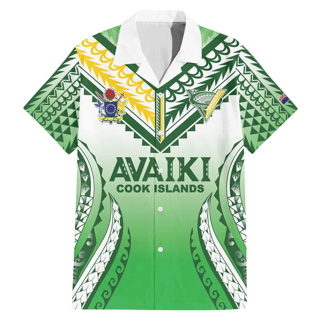 Custom Cook Islands Avaiki Rugby Family Matching Mermaid Dress and Hawaiian Shirt Go Champions - Polynesian Pride