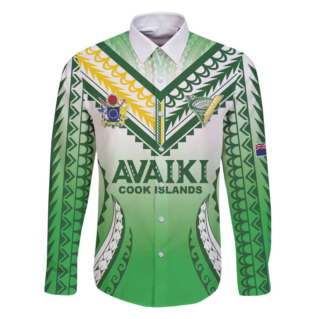 Custom Cook Islands Avaiki Rugby Family Matching Off Shoulder Maxi Dress and Hawaiian Shirt Go Champions - Polynesian Pride